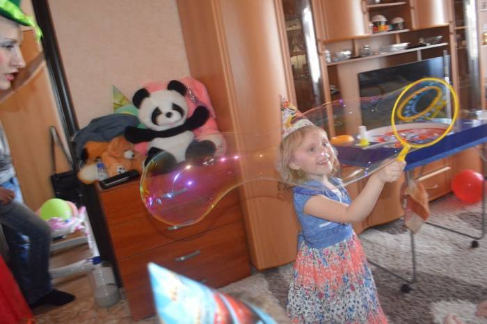 шоу мыльных пузырей в астане, фотография 10