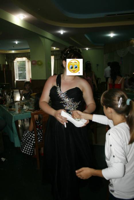 Продаю! платье черное вечерние, фотография 1