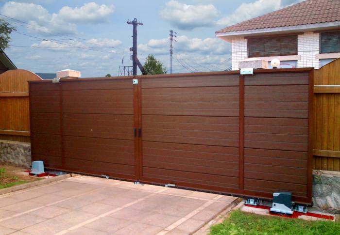 Ворота откатные, фотография 2