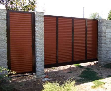 Ворота откатные, фотография 8