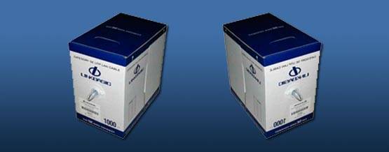 Кабель Cat 5E UTP 4 пары, внутренней прокладки , RAL9016, бухта 305м, фотография 1