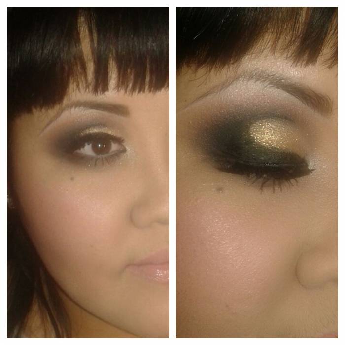 Наращивание ресниц, профессиональный макияж, фотография 4