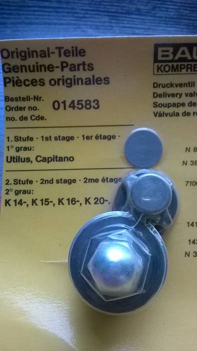 Запчасти к компрессору BAUER, фотография 6