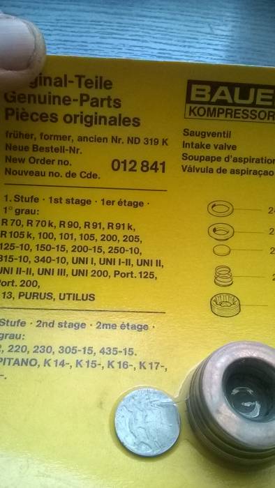Запчасти к компрессору BAUER, фотография 8