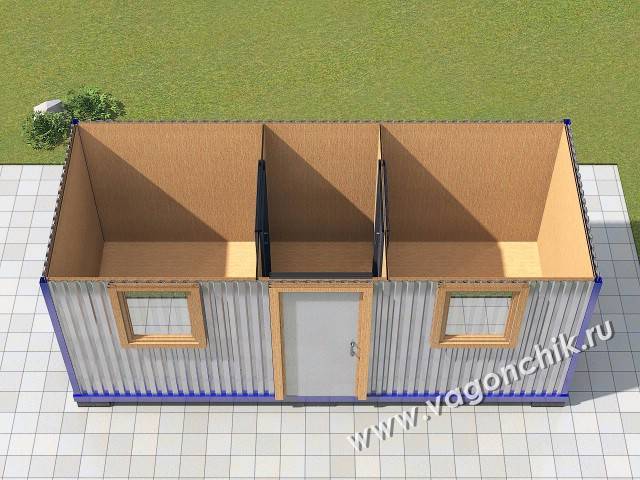 Утепленные контейнера, пос Косши, фотография 7