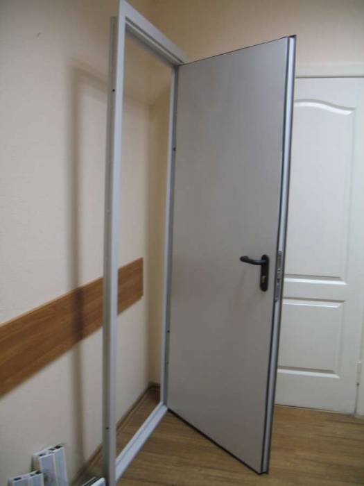 Двери металлические огнестойкие(противопожарные), фотография 2