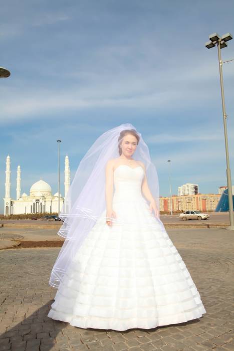 Сдам напрокат свадебное платье+фата, фотография 1