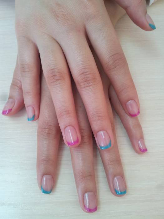 Маникюр+гелевое покрытие натуральных ногтей!!!, фотография 3