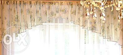 Продам новый тюль и декоративный ламбрекен. Недорого., фотография 1