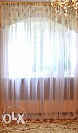 Продам новый тюль и декоративный ламбрекен. Недорого., фотография 4