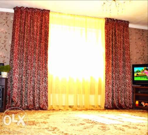 Продам новый комплект штор. Для классического и современного интерьера, фотография 1