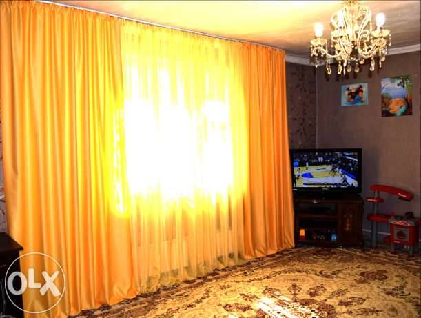 Продам комплект штор, тюль и две портьеры. Турецкого производства., фотография 2