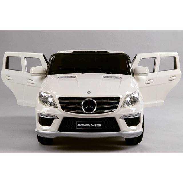Детский электромобиль Mercedes ML 63 White, фотография 1