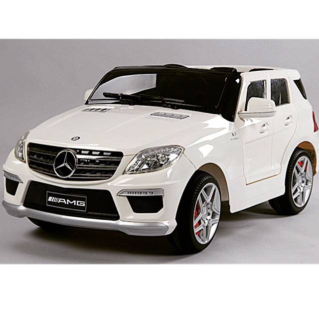 Детский электромобиль Mercedes ML 63 White, фотография 2