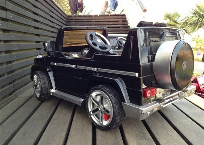 Детский электромобиль. Лицензионная копия Mercedes G55, фотография 2
