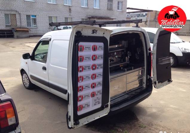 Рено мобильная кофейня Renault, фотография 1