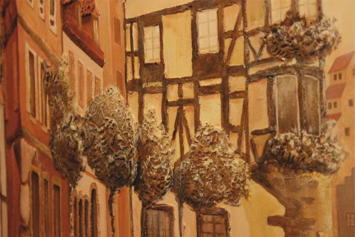 Роспись стен, барельеф , фотография 2