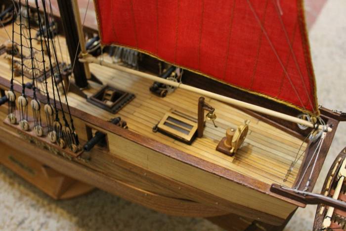 Корабль бригантина 