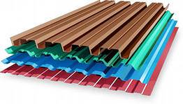 Профнастил окрашенный - кровля, забор, фасад в Омске, фотография 1