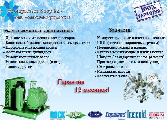 Запчасти к промышленным холодильным компрессорам., фотография 1