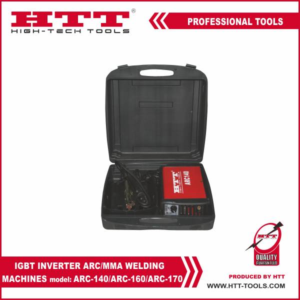 Инверторный аппарат для дуговой сварки постоянного тока IGBT/ARCModel No.ARC-140, фотография 1