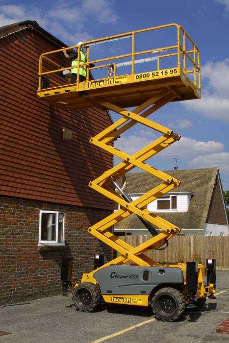 аренда строительных лесов, ножничные подъёмники, автовышки., фотография 2