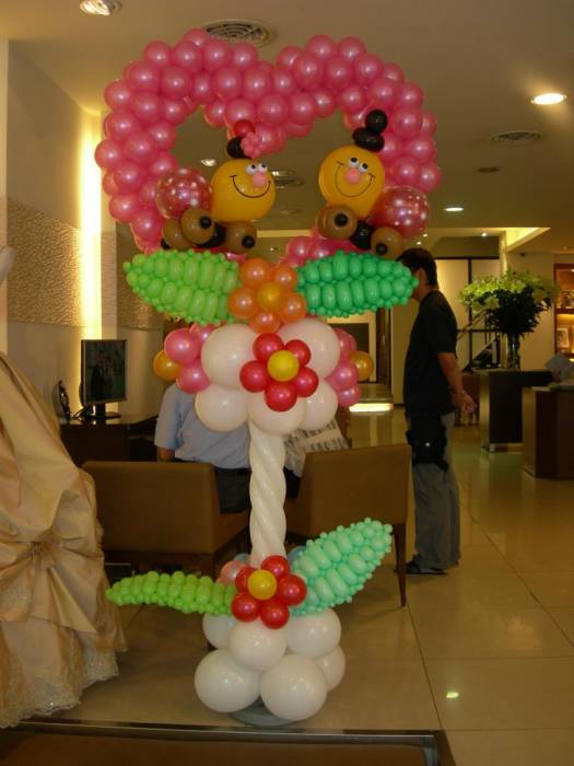 Оформление воздушными шарами, фотография 1