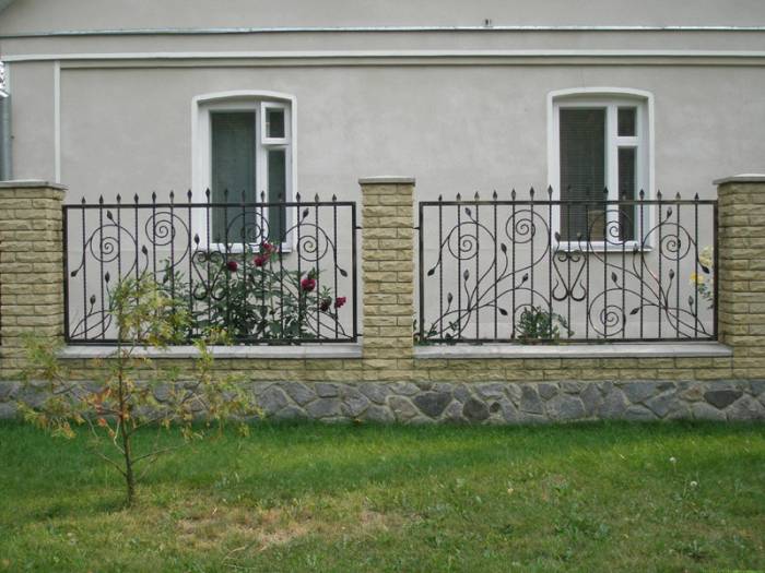 кованые заборы в Астане, фотография 1