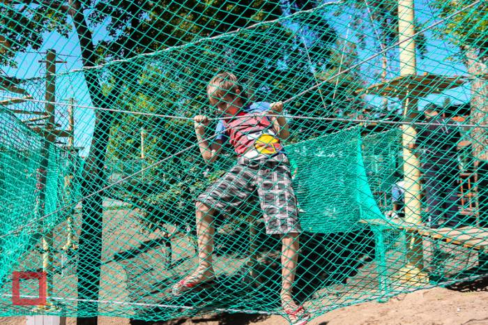 Активный отдых в Верёвочном парке в городе Алматы, фотография 3