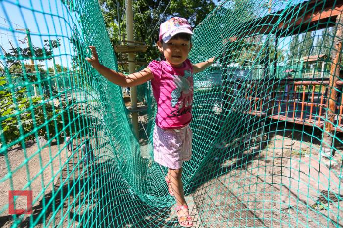 Активный отдых в Верёвочном парке в городе Алматы, фотография 5