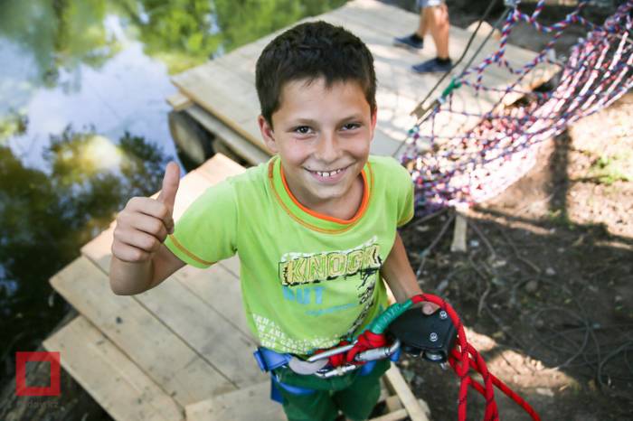 Активный отдых в Верёвочном парке в городе Алматы, фотография 9