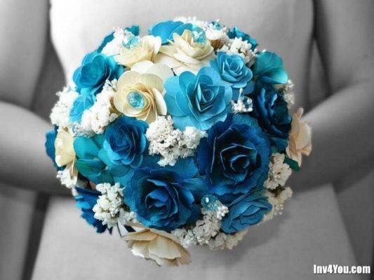 Оформление живыми цветами, фотография 1