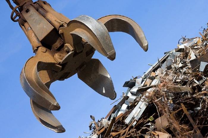Лом черных металлов, металлолом, металлические отходы, фотография 1