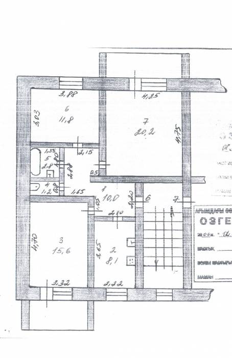 Продам просторную 3-х комнатную квартиру за 6 млн тенге!!!, фотография 1