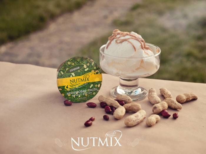 Арахисовая паста NUTMIX соленая, 500 гр., фотография 1