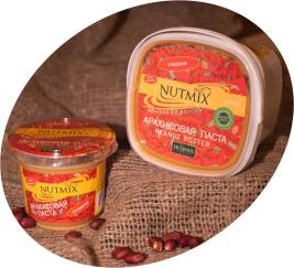 Арахисовая паста NUTMIX сладкая, 500 гр., фотография 2