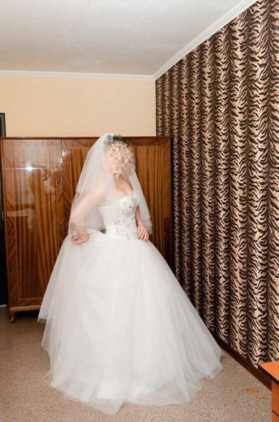 эксклюзивное Свадебное платье, фотография 3