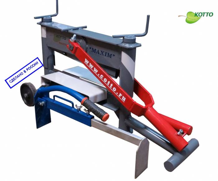 Нож-гильотина для резки тротуарной плитки,  стеновых блоков, природного камня, фотография 1