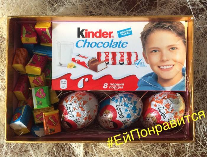 Шоколадные подарки для девушки, букеты, корзинки, тортики Алматы, фотография 3