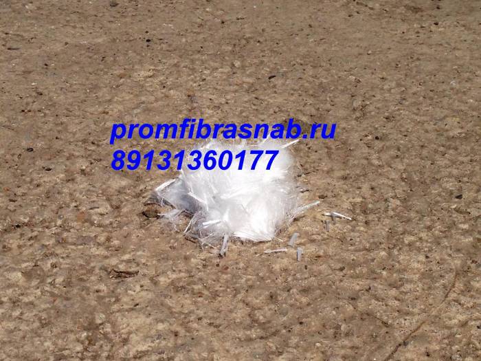 Полипропиленовая фибра для пенобетона, фотография 6