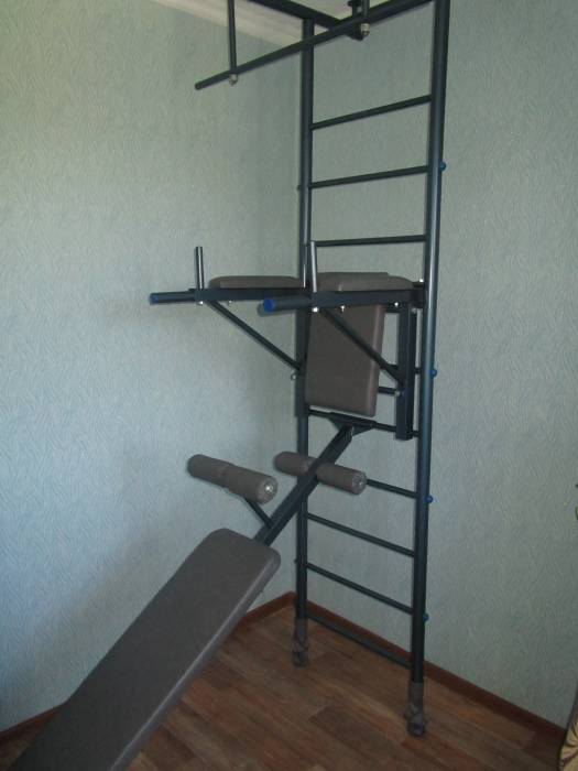 Шведская стенка с турником.брусья,доска для пресса , фотография 1