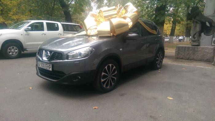 Подарочный бант на автомобиль, розыгрыш авто, бант, подарок, лента., фотография 4