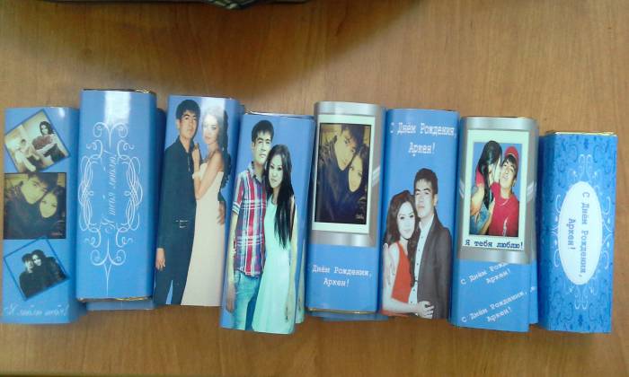 Обёртки на шоколад, фотография 2