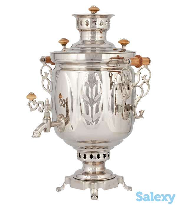 Самовар жаровый 5 литров (рюмка), фотография 1