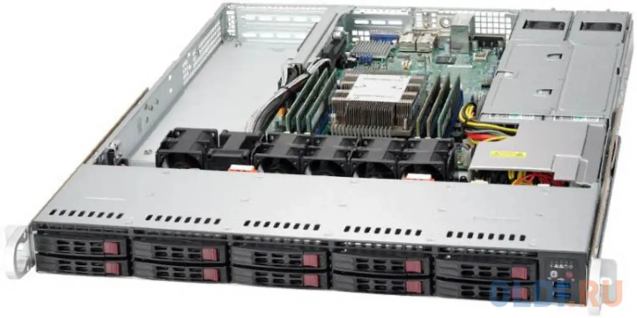 Серверная платформа supermicro sys-1019p-wtr, фотография 1