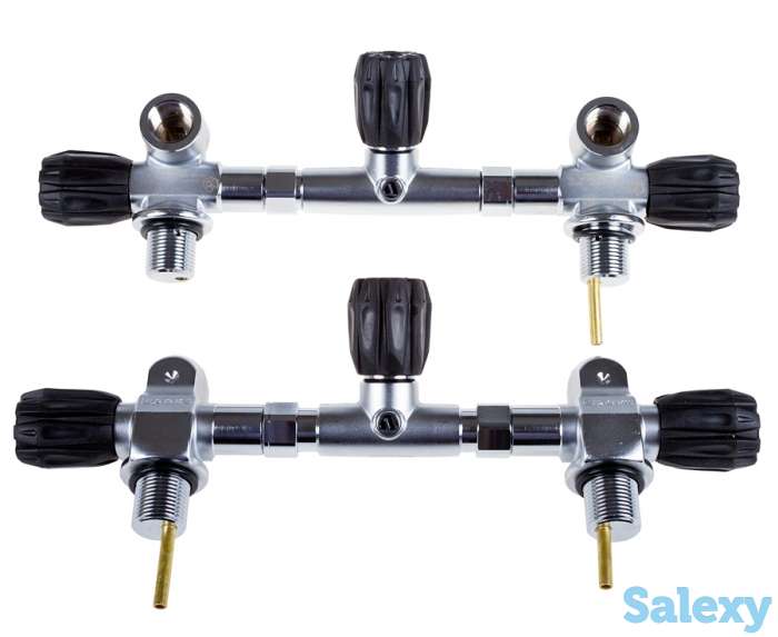 Вентиль под манифолд 300 бар din (левый), фотография 2