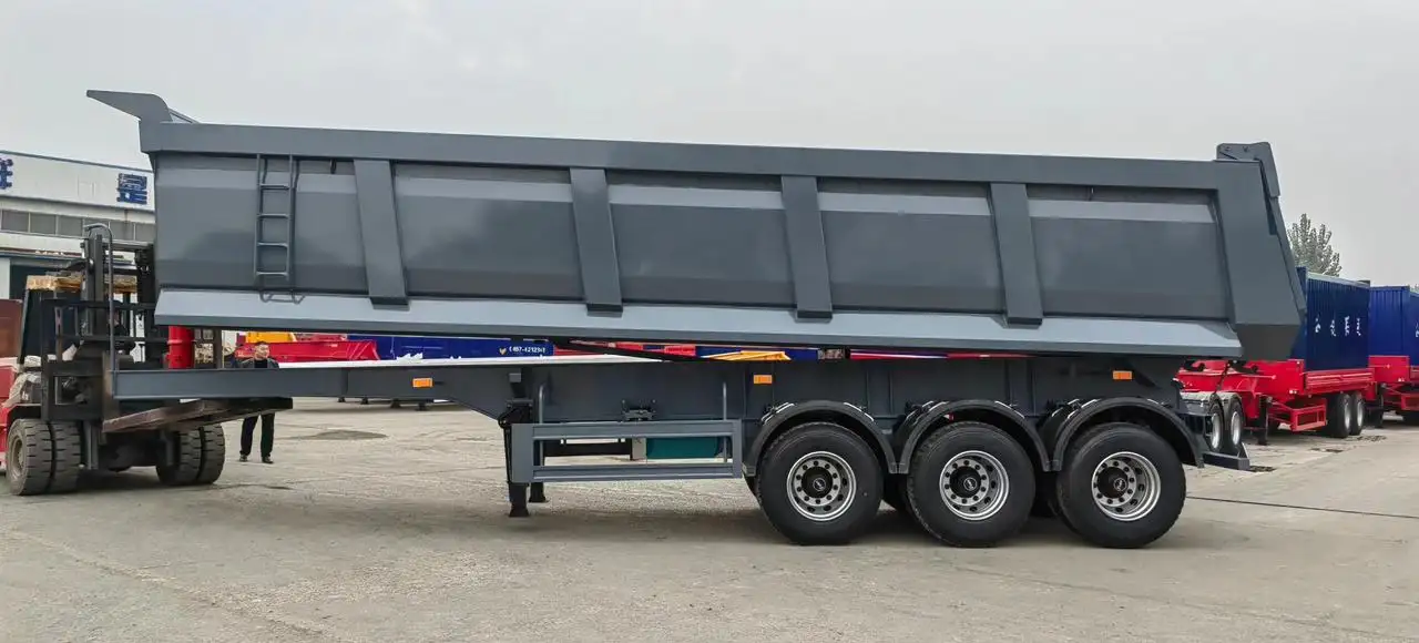 самосвальный полуприцеп, фотография 4