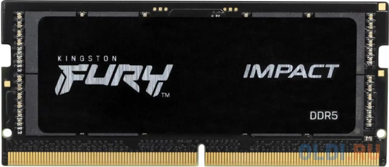 Оперативная память для ноутбука kingston fury impact so-dimm 32gb ddr5 4800, фотография 1