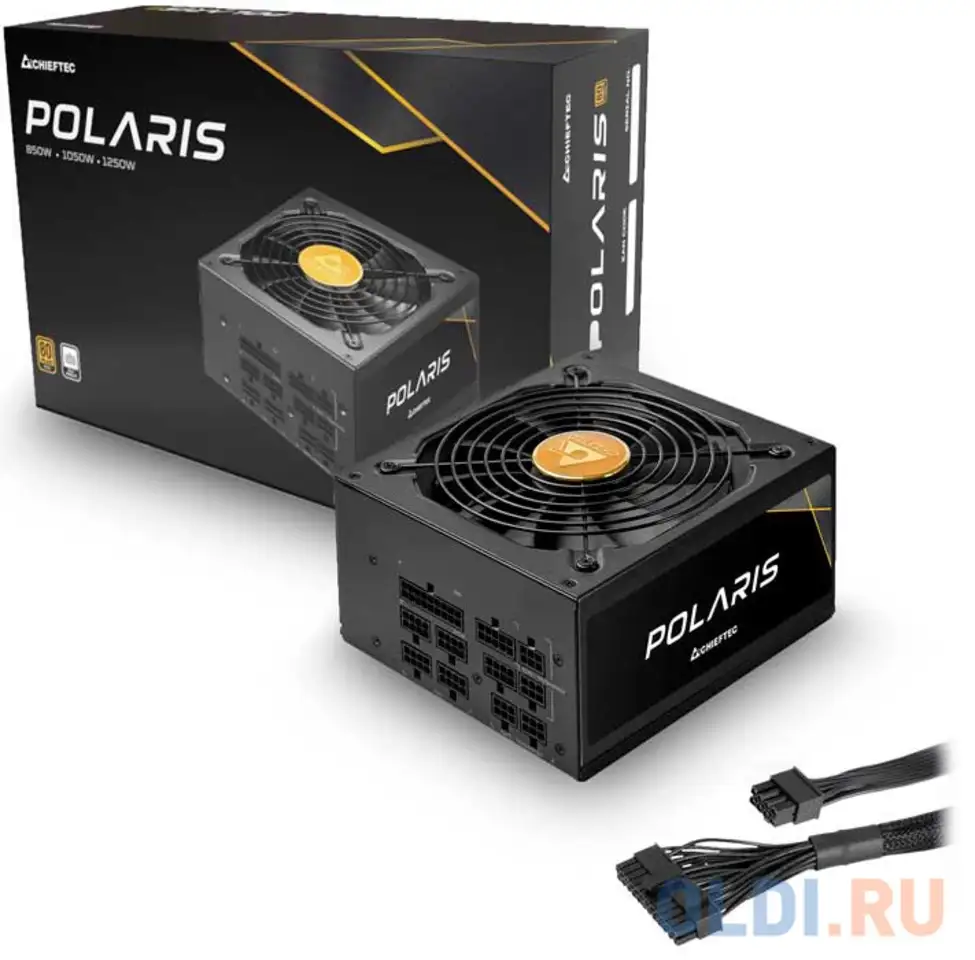 Chieftec polaris pps-850fc (atx 2.4, 850w, 80 plus gold, active pfc,, фотография 1