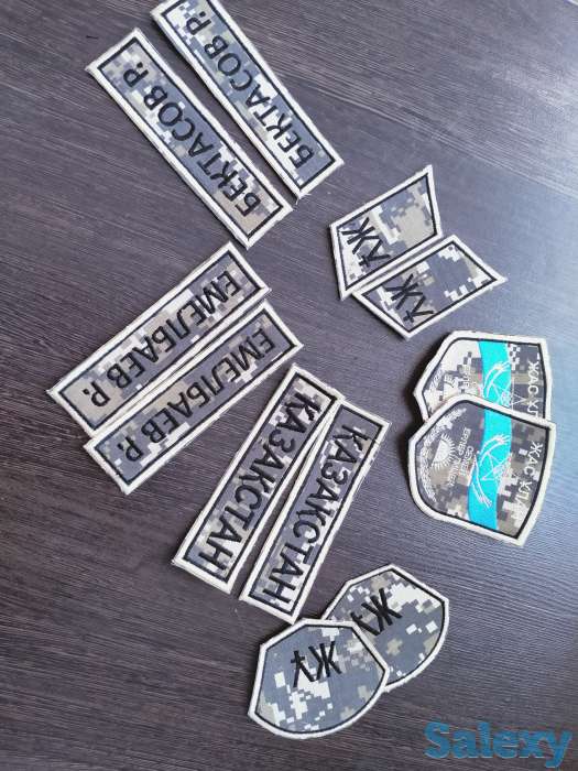 Шевроны, нанесение логотипа, фотография 2